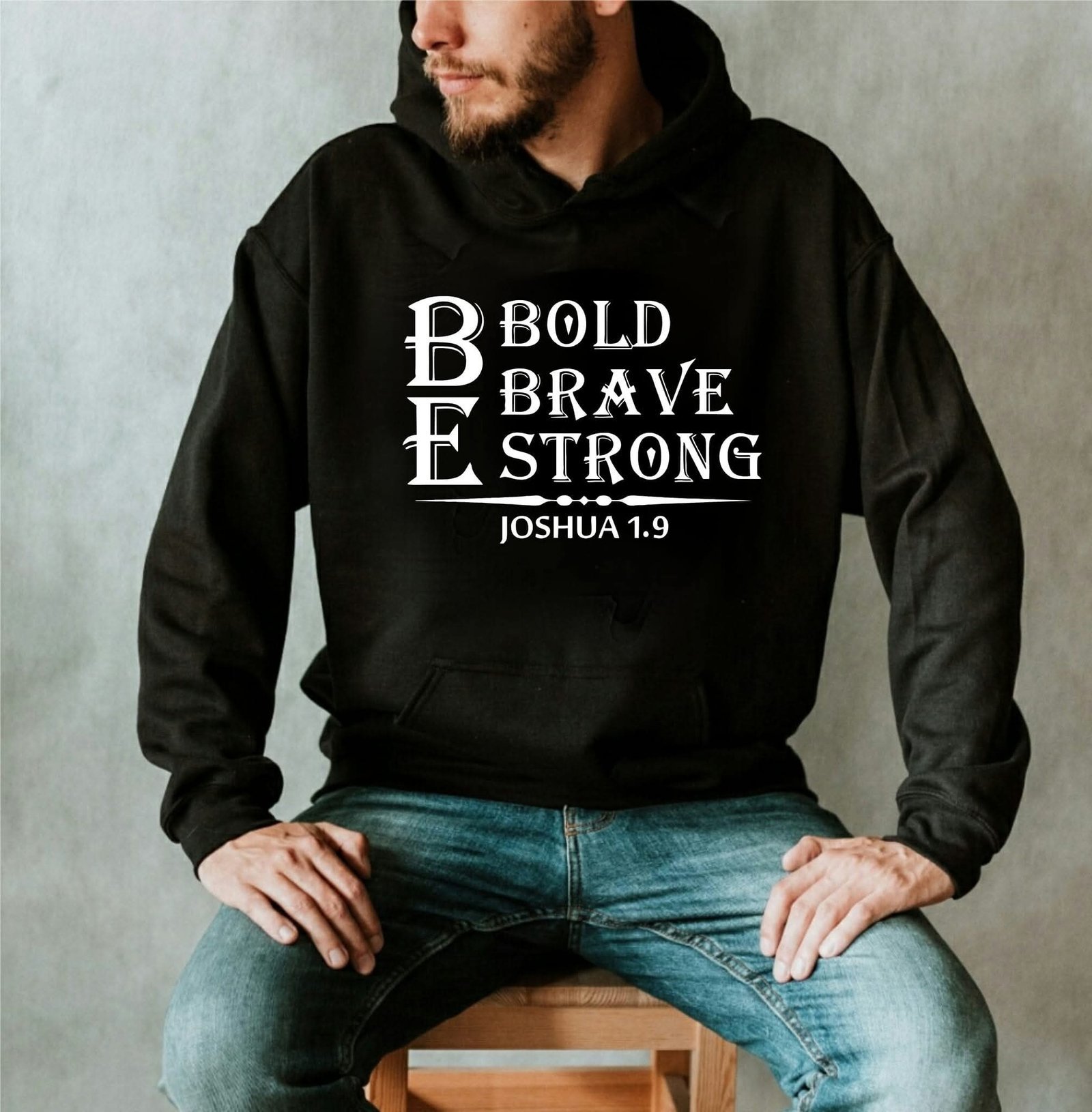 Bold Brave Strong Joshua 1.9 Hoodie